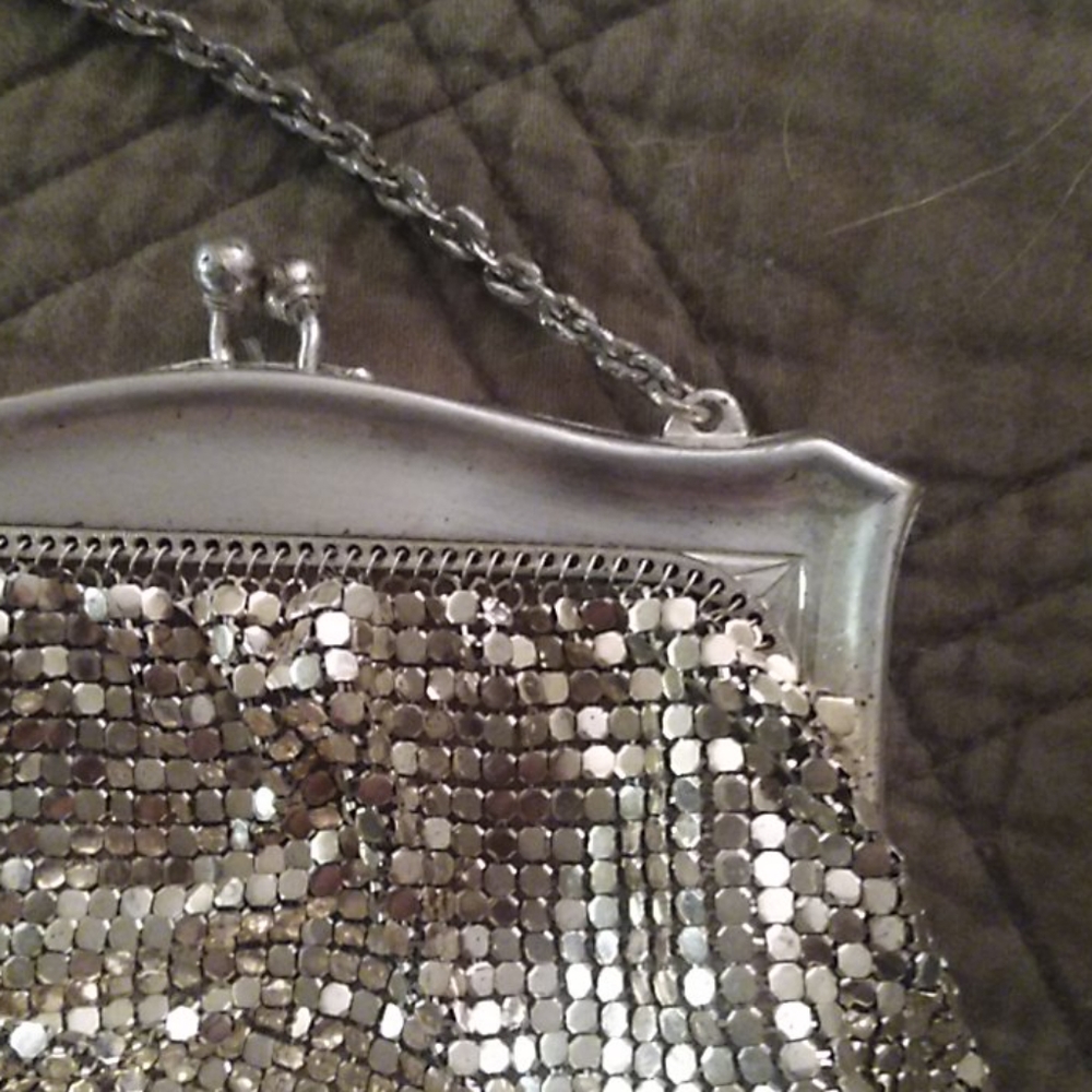 Vintage Whiting & Davis mesh bag